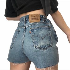Vintage levis cut offs
